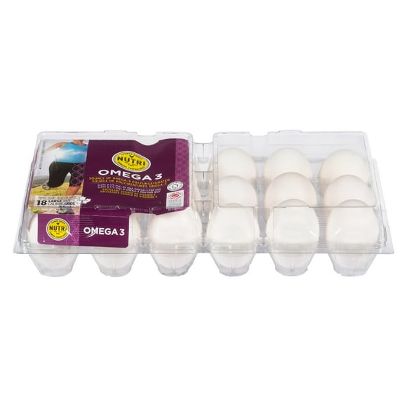 Nutri Omega-3 Large White Eggs