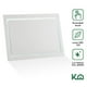 thumbnail image 3 of Espejo con luz LED KingsHouse rectangular Encendido Touch Baño Pared blanco 100x3.5x65 cm, 3 of 8