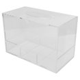 thumbnail image 3 of Cosmetic Storage Box,  Push-and-pull Stylish Makeup Organizer Large Capacity  For Home For Office For Salon, 3 of 8