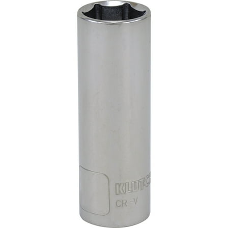 Klutch Deep Socket, SAE, 1/2in., 1/2in.-Drive, 6-Pt.