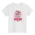 thumbnail image 4 of TZEWGL Cute Shirt For Kid Bouquet Cute Printed Solid Color Short Sleeve Clothes For Kids size 3-4T, 4 of 4