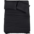 thumbnail image 1 of King Bed Sheet Set Piece Bedding Soft Brushed Microfiber Fabric Shrinkage & Fade Easy Care (), 1 of 6