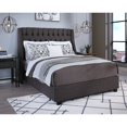 thumbnail image 2 of Cambridge Fabric Upholstered Platform Cal. King Bed in Gray, 2 of 4