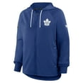 thumbnail image 4 of Women's Fanatics Blue Toronto Maple Leafs Authentic Pro Rink Raglan Full-Zip Hoodie, 4 of 7