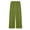 r-6Green2, variant on NAFUU Girls Wide Leg Pants Casual Elastic Waist Solid Color Trousers For Big Kids And Tweens Comfortable Everyday Bottoms Pants For Girls Sizes 5-6 Years