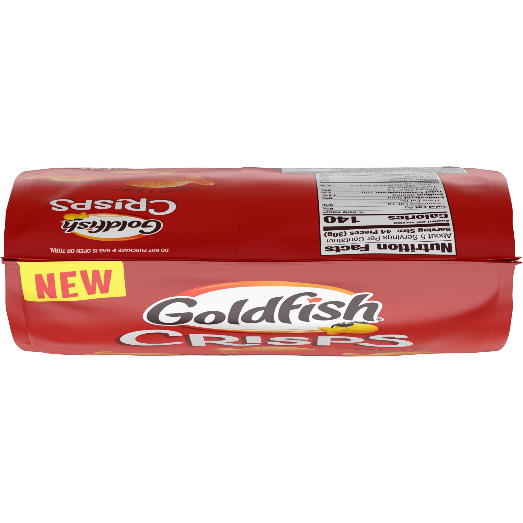 Goldfish Crisps Barbecue Flavored Baked Chip Crackers, 6.25 oz Bag