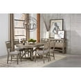 thumbnail image 5 of Progressive Furniture Ellington Wood Set of 2 Dining Chairs in Smokey Oak Brown, 5 of 5