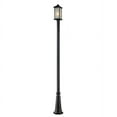 thumbnail image 2 of 547PHMR-519P-BK-Z-Lite-Vienna - 1 Light Outdoor Post Mount Lantern in Seaside Style - 10 Inches Wide by 115.25 Inches High, 2 of 2
