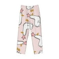 thumbnail image 4 of Sigee Goose Queen Print Men's Pajama Pants - Soft Lounge Sleep Bottoms with Elastic Waistband and Pockets-Small, 4 of 9