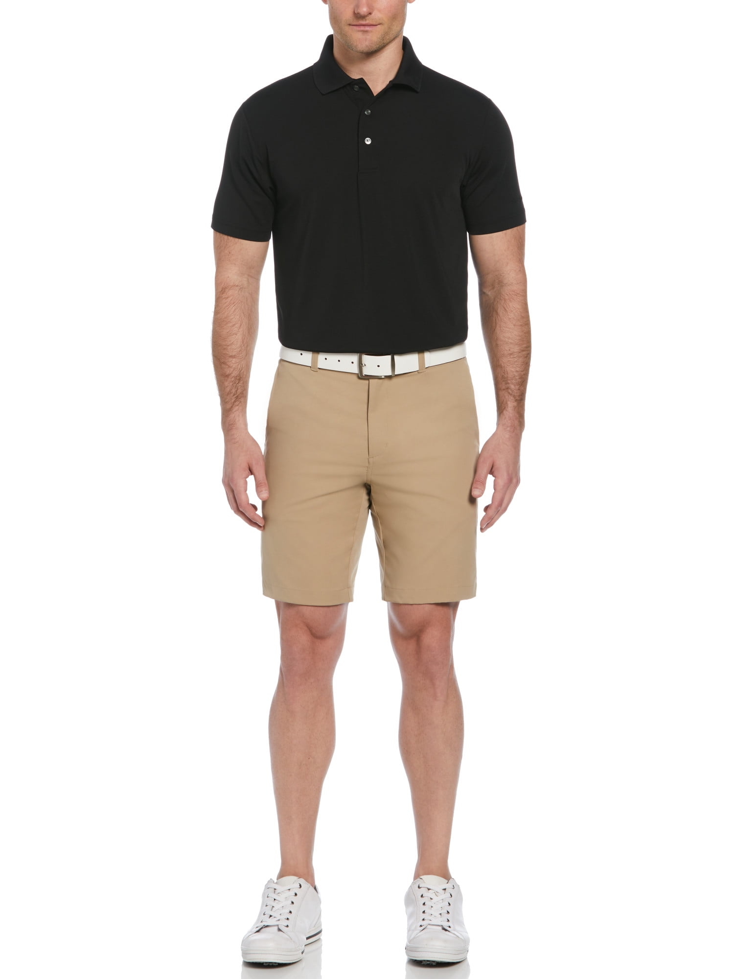 Ben Hogan Men's & Big Men's Performance Solid Polo Shirt with Short Sleeves, Sizes S-5XL