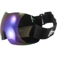 thumbnail image 1 of Birdz Eyewear Starling Sport Skydiving Snowboarding Motorcycle Riding Goggles Blue ReflecTech Mirror Lens, 1 of 4