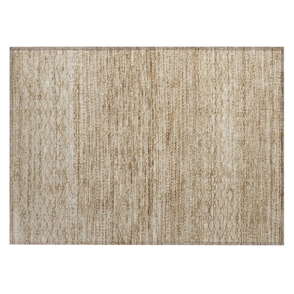 Dalyn Rugs Machine Washable Indoor/Outdoor Chantille ACN2150 Beige 1'8" x 2'6" Rug