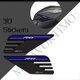 thumbnail image 2 of For YAMAHA YZF-R6 YZF R6 YZFR6 Stickers Decals Protector Tank Pad Grips Gas Fuel Oil Kit Knee 2008 - 2012 2013 2014 2015 2016, 2 of 5