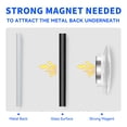 thumbnail image 2 of Maxtek Magnetic Glass Dry Erase White Board, 36" x 24" Black Glass Board for Wall Mounted for Classroom Home, Office Supplies, 2 of 8