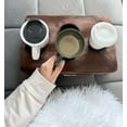 thumbnail image 2 of The Original Cup Cozy Pillow 3 Hole Brown-As Seen on TV-Cup Holder Caddy for Couch, Sofa, Bed, Car, RV, Park, Beach, & More!, 2 of 6