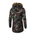 thumbnail image 3 of LEEYNEER Men‘s Winter Camo Coats Furry Hooded Waterproof Ski Snow Jacket Windproof Thick Warm Padded Jacket Parka Overcoat Outerwear, 3 of 4