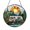 Acrylic 3.5 Inch, variant on Forest Night Camper Scene Glass Suncatcher Round Window Ornament, Cozy Outdoor Decor Gift