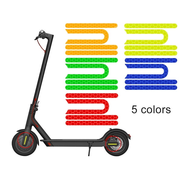 Scooter électrique autocollant réfléchissant bande adhésive