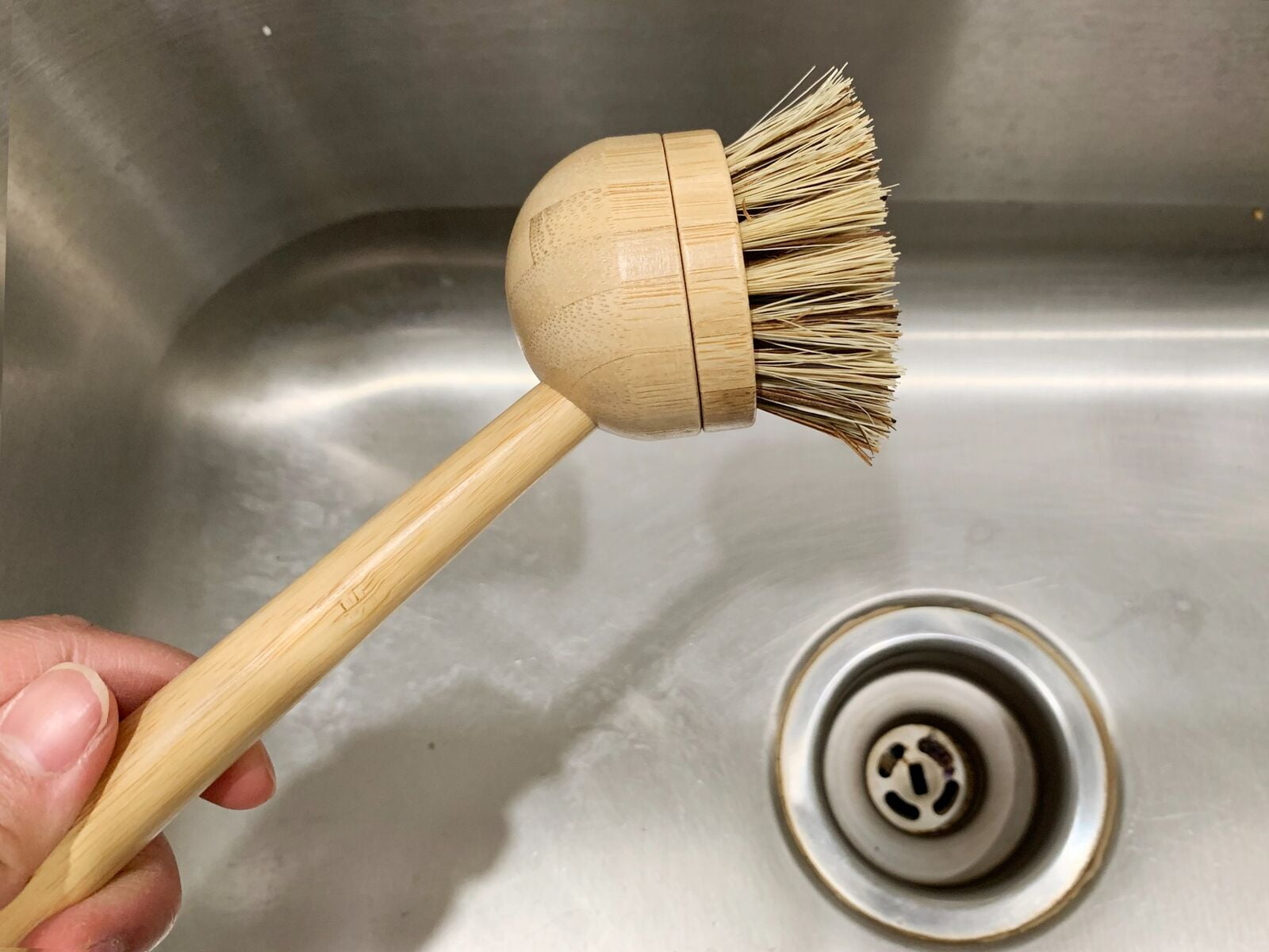 Coconut Fiber Dish Scrub Donut Brush – Neighborly
