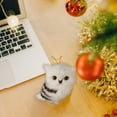 thumbnail image 6 of Festive Atmosphere Hanging Owl Ornament 3.1*2.7in Cute Mini 1pc Exquisite Pattern Kis Gift Home Decoration Christmas Ornaments, 6 of 17