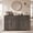 Taupe Brown, variant on LEDREM Farmhouse Buffet Cabinet, Coffee Bar Sideboard with 2 Drawers & Adjustable Shelves, 4 Doors, 55.1" Wide, Rustic White and Honey Brown