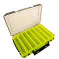 thumbnail image 1 of Caja de aparejos para señuelos de pesca Bandeja de almacenamiento de aparejos de pesca Contenedor de caja de aparejos Amarillo 27x19x5cm, 1 of 9