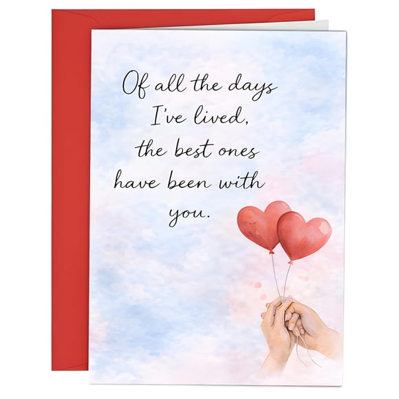 Tarjeta de felicitación romántica para el Día de la Madre de Faythory