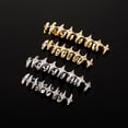 thumbnail image 6 of Fashionable Star Patterning Tooth Grills for Party Wear Easy Installation Upper and Lower Set Suitable for Hip Hop Fan, 6 of 8