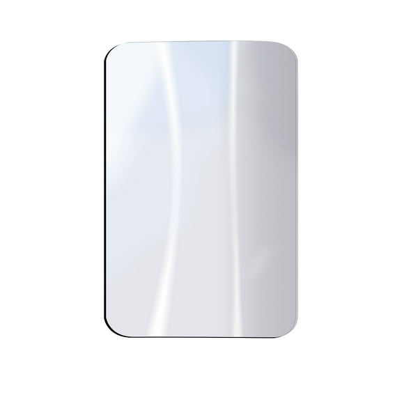 DHARMONAL Square Rounded Corner Wall Stickers Set For Bathroom Living Room Home Gym Makeup for Vanity Makeup Desk Vanity with Lights Light Vanity with Desk Makeup Lights Travel Vanity
