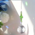 thumbnail image 2 of Peggybuy Transparent Ball Crystal Light Catching Jewelry Hangable for Living Room (Green), 2 of 7
