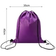thumbnail image 6 of Yesbay Drawstring Backpack Folding Waterproof Lightweight Hanging Storage Bag Outdoor Bag, 6 of 8