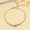 silver, variant on Dainty Pink Zircon Bowknot Bracelet, Adjustable Titanium Steel Chain Bracelet for Women, Lightweight Elegant Hand Jewelry Gift for Girlfriend Sister GOLD
