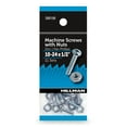 thumbnail image 2 of (5 pack) Hillman Machine Screws, #10 x 1/2", Steel, Zinc, Interior, Phillips, Silver, 11 sets, 2 of 8