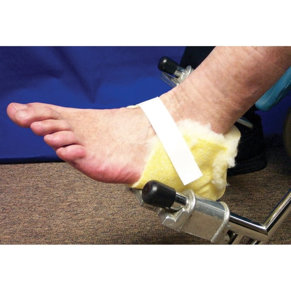 Synthetic Shearling Heel Protectors