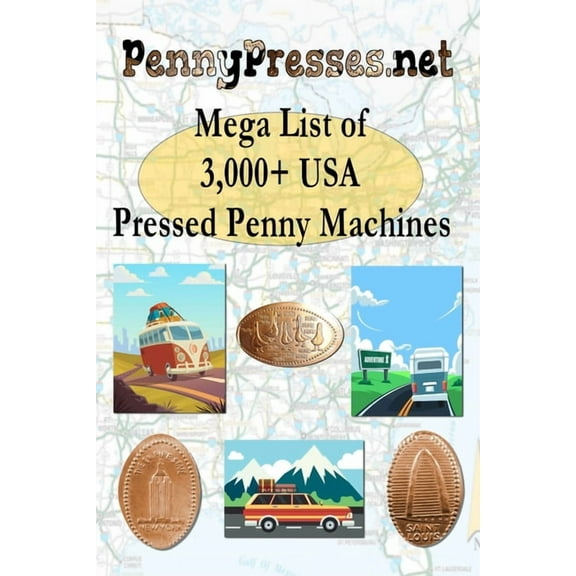 Pressed Penny Machines, (Paperback)