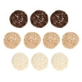 thumbnail image 1 of 10 Pieces Decorative Rattan Balls Assorted Centerpiece Bowl Fillers for Garden 8cm, 1 of 9
