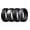 Pack C: Black, Dark Silver, Black - Grey B, Grey B - Black, variant on ThunderFit Silicone Rings Wedding Bands for Men, Dual-Layer Design, 10mm Wide, 2.5mm Thick, Breathable, Men’s Rubber Engagement Bands, Variety Multipack 4