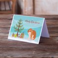 thumbnail image 2 of English Lop Rabbit Christmas Greeting Cards and Envelopes Pack of 8, 2 of 2