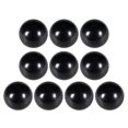 thumbnail image 3 of Uxcell M12 Rosca hembra 50mm Diámetro Perilla de máquina de plástico negra 10 piezas, 3 of 5