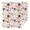 Pioneer Flower Floral-1, variant on Pioneer Flower Floral Print Pattern Square Tablecloth,Waterproof Square Table Cover,Wipeable Spillproof Washable Table Cover for Home Kitchen Party Decor 42"X42"(107x107cm)