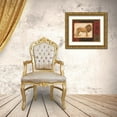 thumbnail image 3 of Wacaster, Linda 14x12 Gold Ornate Wood Framed with Double Matting Museum Art Print Titled - Savanna Lion, 3 of 4