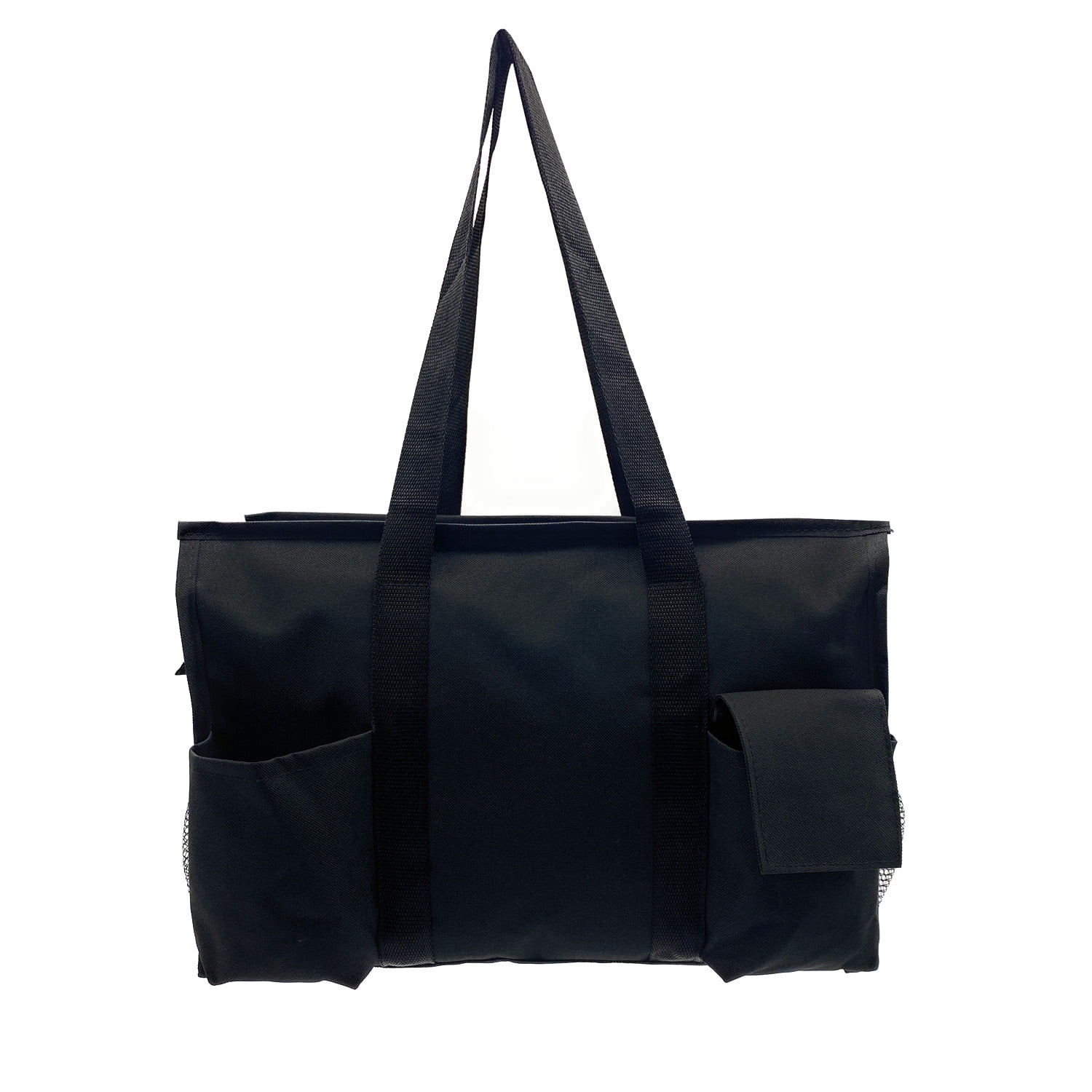 Empire Cove Large Tote Bag All Purpose Shoulder Utility Bag Shopping Travel  Black