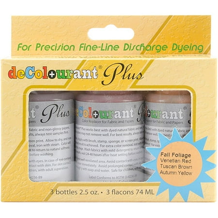 Kandi Corp Fabric decolourant 3/Pkg-Fall Foliage -Venetian, Tuscan, Autumn