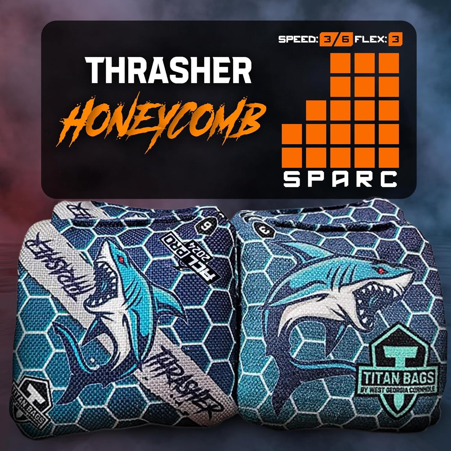 Titan Bags High Level Fabrics Target Toss Games, 6.0 x 6.0 x 1.5 in, (Pack of 4)