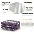 thumbnail image 4 of Gifts for Grandma, Grandma Gifts from Grandkids on Mothers Day - Grandma Blanket Gifts 60” x 50” - Birthday Gifts for Grandma Nana from Granddaughter Grandson, 4 of 6