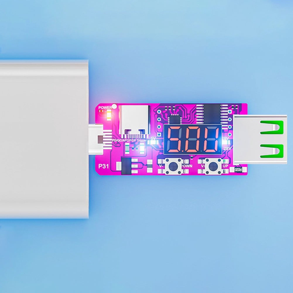 yaaqii Fast charging trigger Automatic voltmeter ammeter