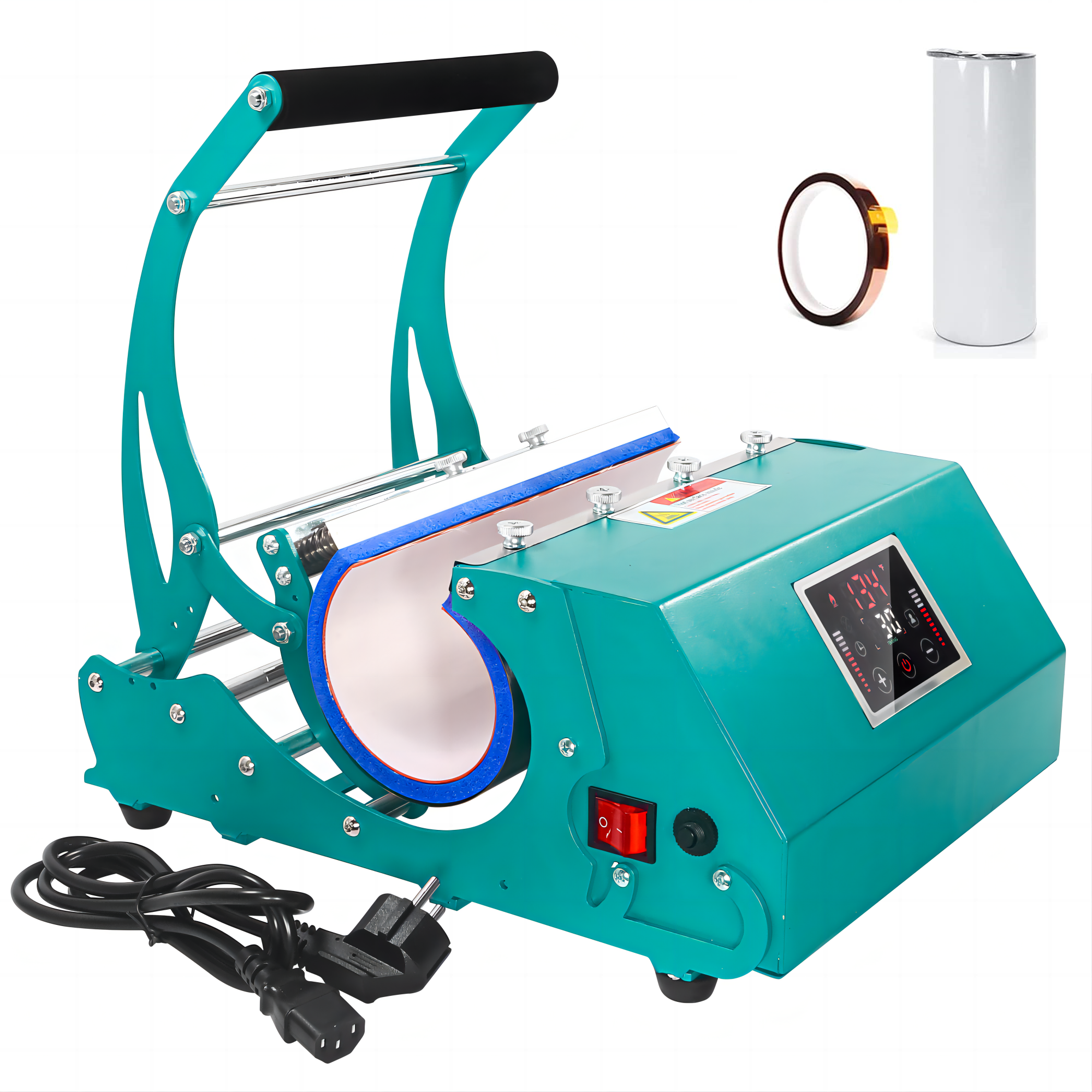 AGH Tumbler Heat Press 20oz Mint Green Mug Press Machine Fits for 12oz