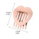 thumbnail image 2 of Pisexur Belleza Maquillaje Clip de agarre plano para PC de color mate, clip para el cabello en forma de corazón, clip de pico de pato, agarre fuerte en la parte posterior dpara mujeres y hombres, 2 of 4
