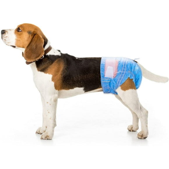 Pet Soft Dog Diapers Female - Disposable Dog Diapers, cat Diapers for Female cats, Puppy Diapers 48pcs XSmall