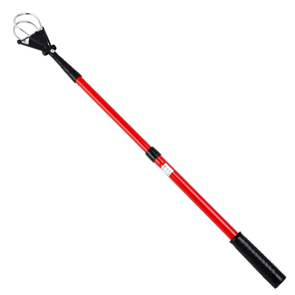 Effekt Manufaktur Telescopic Black and Red Aluminium Golf Ball Retrievers, 23 in